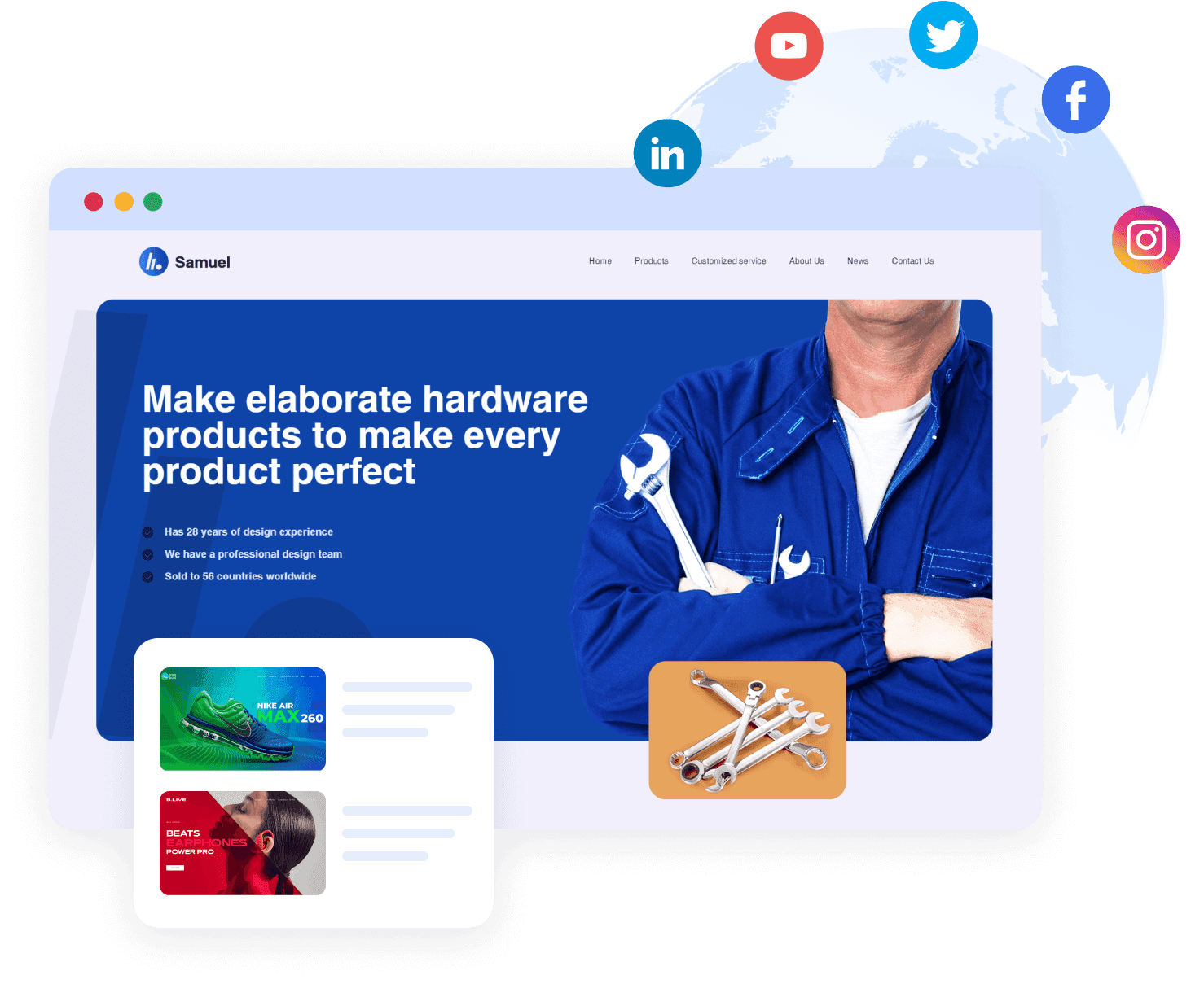 Pinshop Template Image