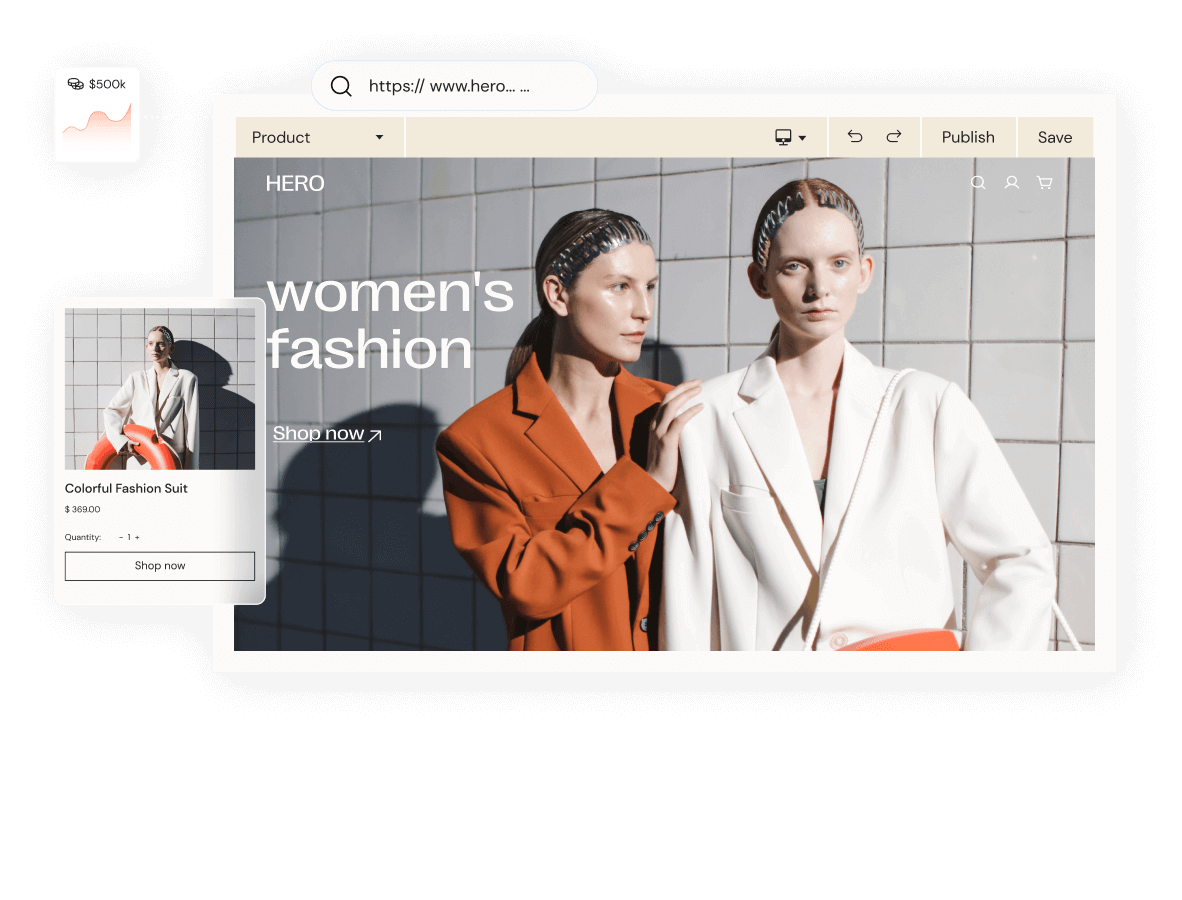 Pinshop Saleor Banner Statistics
