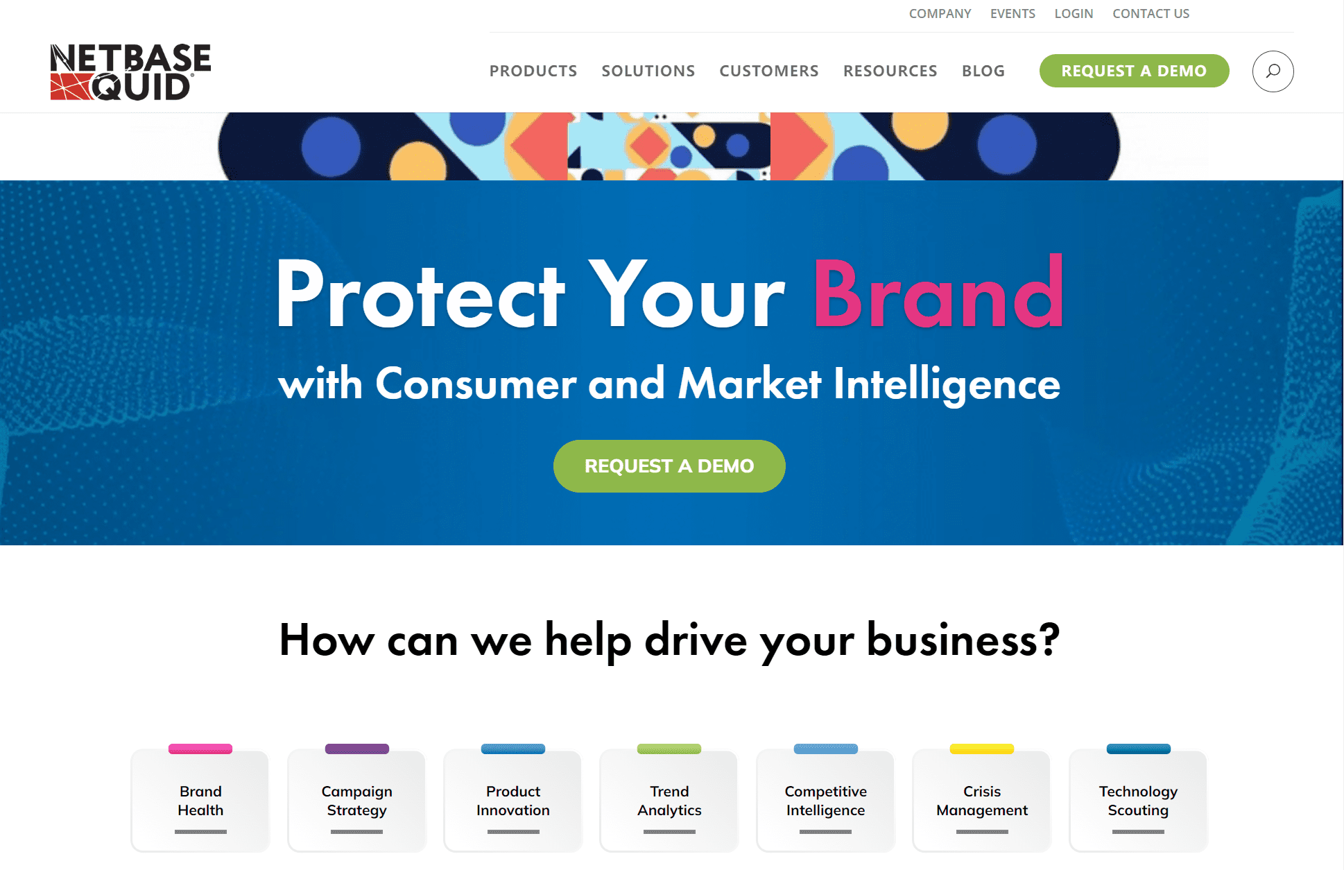b2b企业网站主页示例